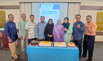 Majlis Persaraan dan Penghargaan Kenaikan Pangkat Staf Akademik Fakulti Teknologi Kejuruteraan Awam UMPSA yang telah diadakan pada 8 Ogos 2025 bertempat di Dewan Bankuet Canseleri UMPSA Gambang anjuran Kelab Kebajikan BAKTI FTKA